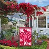 新しいバレンタインデーガーデンフラッグ30x45庭の装飾庭園の旗デジタル印刷の家の装飾RRE12655