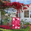 New Valentine's Day Garden Flag 30x45 Garden Decoration Gardens Flags Digital Utskrift Heminredning RRE12655