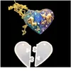 2 pièces Couple coeur serrures pour bricolage résine époxy moule bijoux outils amoureux pendentif liquide S jlllve