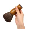 ウルトラソフトバーバークリーニングヘアブラシ濃いヘアスイープブラシヘアドレッシングネックフェイスダスターサロン家庭用スタイリングツール