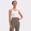 NWT RACERBACK Soutien-gorge intégré Buttery-Soft Yoga Workout Gym Crop Tops Femmes Naked-feel Fitness Sport Athletic Crop Vest Bras Z1125
