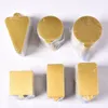 100 Pieces/set Of Gold Mousse Bottom Foam Cake Bottom Plate Cardboard Multi-shape Dessert Tray Christmas Cake Decoration Tool #1