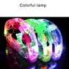 LED Flashing Tambourine lights Party Bar Bell Toy Rattle Kid Luminous Children Tambourine Music Instruments including Battery