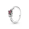 REAL S925 Sterling Silver Charms Armband Me Rose Ring Ny Snake Chain Snap Clasps Armband Fit For Pandora DIY PEAD CHARM256U