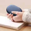 PMA Oval USB Rechargeable Electric Hand Warmer mobile power Bank Temperature Adjustable 5000mAh Battery Safe Portable Charger