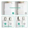 4pcs Couvre-monnaie élastique réglable Holder Clip Clip Feuille de feuille de feuille STAPHES GRIPPERS CORD CORD CORD LOO JLLFCX8993499