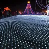 Wasserdichte Außenlampe Weihnachten Hochzeitsfeier LED-Streifenlichter String Fishing Net Lampen Neon Reticulate Party Hohe Qualität 15zn L2