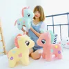 25cm 3color unicorn plush toy pony doll children gift grab machine doll rag doll gift toy Plush toy Gifts262q6107377