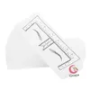 50pcslot Eyebrow Stencils Shaping Disposable Eyebrow Ruler with Brow Shape Eyebrow Ruler Sticker for Permanent Makeup Tools5600141