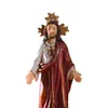 statue Crafts 13 cm Tall Resin Catholic Religious Sacred Heart of Jesus Statues figurine craft supplies Beautiful and high quality2655