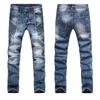 Mäns jeans mode män ankomst design smal passform för god kvalitet blå svart y20311