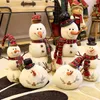 Décorations de Noël, linge de maison, poupées de Noël, poupées bonhomme de neige. LJ201128