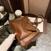 المرأة حقيبة مصمم الأزياء خمر لينة حقائب الكتف الجلود للنساء سعة كبيرة أنثى حقيبة crossbody حقائب سيدة