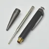 Black PVD-Plated Fitings Ball Point Pen Roller Ball Pen Pen Pen Pen Pen med Crystal Head Office Män