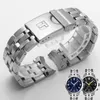 shengmeirui PRC200 T055417 T055430 T055410 Watchband Watch Parts male strip Solid Stainless steel bracelet strap LJ2011242451