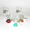 ボンズ90 45度マトリックスPerc Bubbler Bongオイルリグ14mmクォーツバンガーネイルのためのHookahsガラス灰キャッチャー