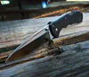 1ピースの新しいコード4生存戦術的な折りたたみナイフS35Vnサテンドロップポイントブレード6061-T6ハンドル屋外EDCポケットナイフ