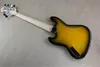 Whole Custom Shop Basso jazz giallo tramonto a 6 corde di alta qualità con pickup attivi6377385