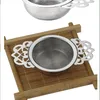 Infusores de té de acero inoxidable 304, colador de metal con fugas, infusor de malla, tetera reutilizable, herramienta de cocina con asas, juego de accesorios 41 3977107