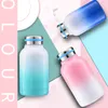 304 Stainless Steel Vaccum Cups Portable Water Bottles Fashion Aesthetics Gradient Color 240ml Insulated up to 24 Hours sea shipping CCD3913