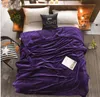 Blankets Premium Sheep Fleece Velvet Plus Super Soft Cozy Warm Fleece Bedding Throw Blankets Twin Size 18Color WMQ422769393