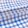 Męska szczotkowana bawełniana szkocka krata kratkowa shirt single patch kieszonkowy standardowy pasujący z długim rękawem gruby przypadkowy guzik gingham shirty C1210