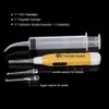 LED-Licht-Ohrstöpft Tonsille-Steinentferner-Tool-Ohrmarke-Remover mit 3 Tipps Irrigator Spritze Oral Care Tool Zufällige Farbe