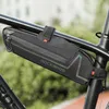 Borsa da bici ROCKBROS 1.5L Impermeabile riflettente Grande capacità Telaio tubo superiore anteriore Resistente all'usura Bicicletta da strada MTB 220222