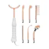 2021 skincare y-shape comb electric facial portable handheld high frequency skin therapy wands