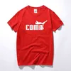 Coma mens t shirt parody cool trend spoof comedy skämt toppar rolig t-shirts bomull kortärmad t-shirt herrkläder g1222