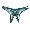 Mutandine da donna con apertura sul cavallo slip sexy Vita bassa Fiore vedere attraverso perizoma G Strings T Back Lingerie vestiti da donna volontà e regalo sabbioso