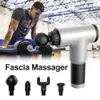 Massagem de massagem de massagem muscular Pistola Cabeça de volta pescoço massageador para pescoço rosto corpo massagem máquina de massagem elétrica vibrador