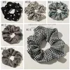 Leopard Scrunchies Hairband Retro Women Girl Elastic Hair Ring Ties Ponytail Holder Elegant Fashion Hair Accessories 14 Designs