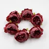 Rose européenne artificielle bricolage artisanat décoration de la maison ensemble simulation petite tête de fleur de pivoine