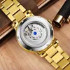 OUBAOER Fashion Sport Mens Watches Automatic Mechanical Watch Men Luxury Stainless Steel Watch Men Business Clock montre homme T200311