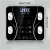 Body Body Fat Balança BMI Escalas Smart Electronic Scales Escalas de banho LED Digital Digital Balanças Balanças T200117