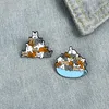 Een groep katten schattige dieren emaille naald koffie Coffee Cup Special Broche Cup Cartoon Rapel Pin Badge cadeau voor vrienden die van CATS17088906 houden