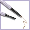 Kiss Beauty Double Tête Crayon À Sourcils Extrêmement Fin Brosse À Sourcils Longue Durée Naturel Peint Crayon À Sourcils Yeux Maquillage