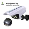 Solar Security wall Lamp Outdoor Dummy Camera Wireless 77LEDs Spot Light 3 Modes Motion Sensor Lights for Garden Home Park