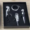 Stainless Steel Bottles Opener 4 Piece Set Folding Pockets Portable Seahorse Knifes Gifts Red Wine Pourer Compact 5 5jy F6302730