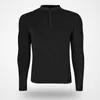 100% laine mérinos hommes à manches longues t-shirt hommes laine mérinos LS Henley t-shirt laine mérinos hommes chemise respirant noir taille S-XL 201203