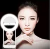 LED Halka Selfie'nin Işık USB Şarj edilebilir rings selfie'si Dolgu Işığı Tamamlayıcı Aydınlatma Kamera Fotoğraf AAA Pil Akıllı Cep Telefonları