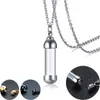 glass perfume bottle necklace