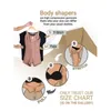 Steampunk Kolumbijska Kobieta Kobieta z podwójną cewką cienno-cienki Shaper Shaper Shaping Shorts Body Shaper Women's Home Wear 220307