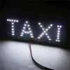 車のヘッドライト 4 色タクシータクシーフロントガラスフロントガラスサイン白色 LED ライトランプ電球