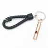 couple weaving key chain buckle pendant creative men and women waist hanging For Tesla Audi Bmw Various car keys car Accessories