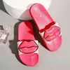 Moda Yaz Kadınlar Güzel Dudaklar Beac Platformu Kalın Soled Sandalet Bayanlar Rahat Ayakkabılar Flip Flop Zapatillas Mujer Y220