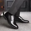 Verhoog groter 6 cm Mannen jurk schoenen formeel verhoogd Oxfords Big Size Man Party Shoes mannelijke trouwschoenen vier seizoenen