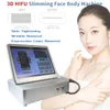 Nieuwste HIFU Machine Body Slimming 3D SMAS Geconcentreerde ultrasone witte schoonheid apparatuur voor gezicht opheffende huidverstrakking