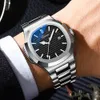 Neue Uhren Herren Top Marke Luxus Sport Quarz Männer Uhr Voller Stahl Wasserdicht Leucht Armbanduhr Relogio Masculino